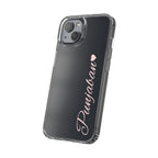 Punjaban clear phone case