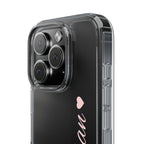 Punjaban clear phone case