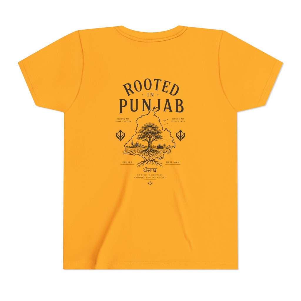 Junior "Rooted in Punjab" T shirt