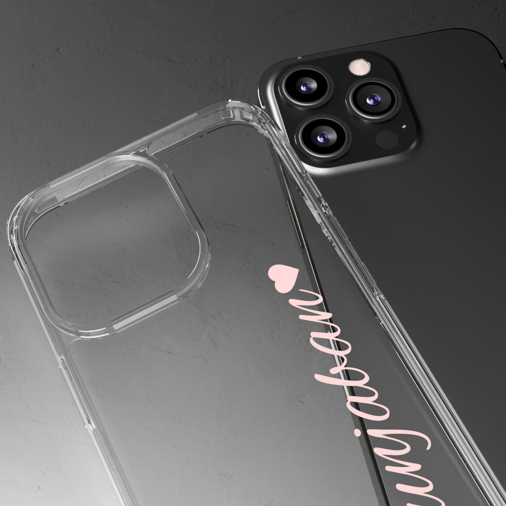 Punjaban clear phone case