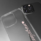 Punjaban clear phone case