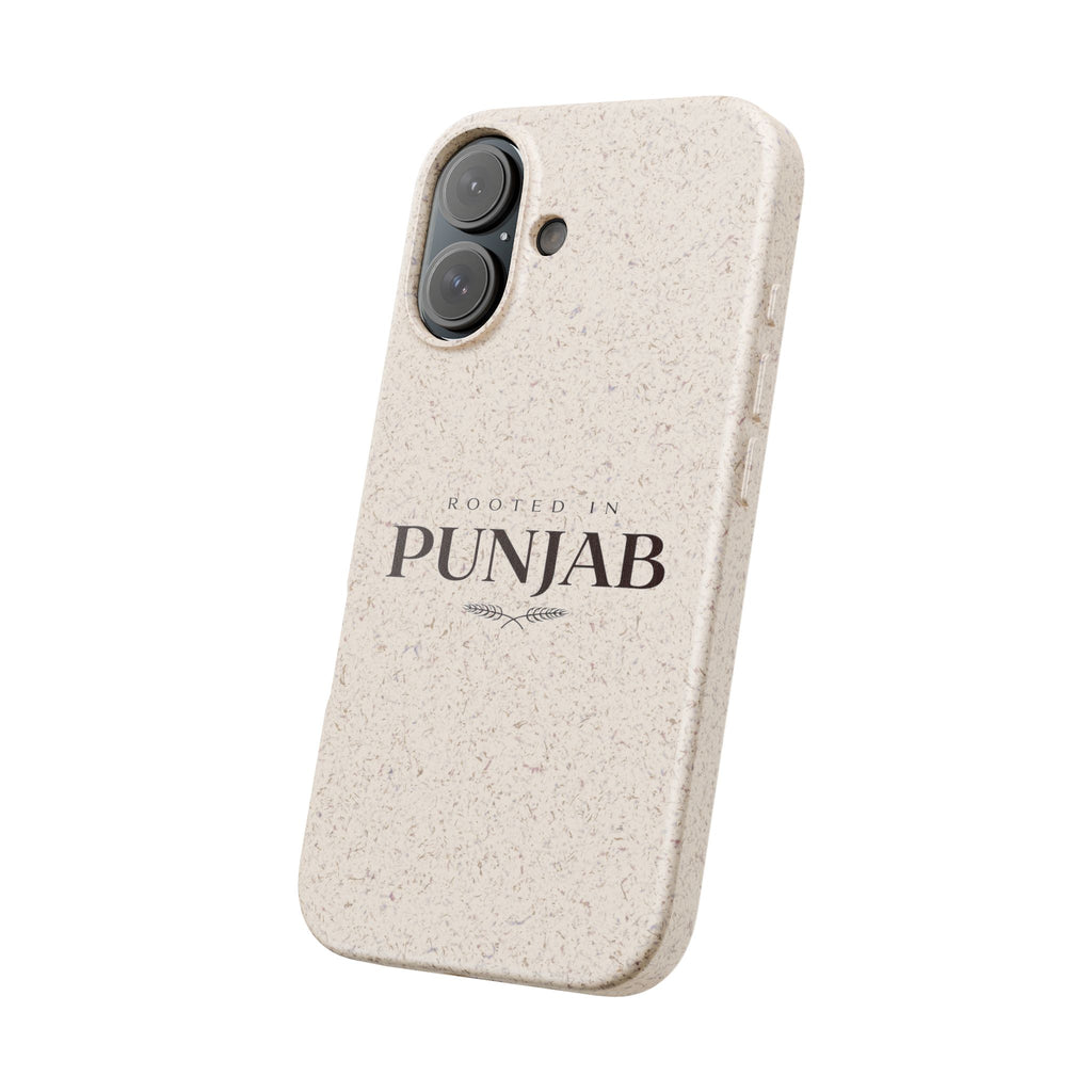 Rooted In Punjab Biodegradable Phone Case
