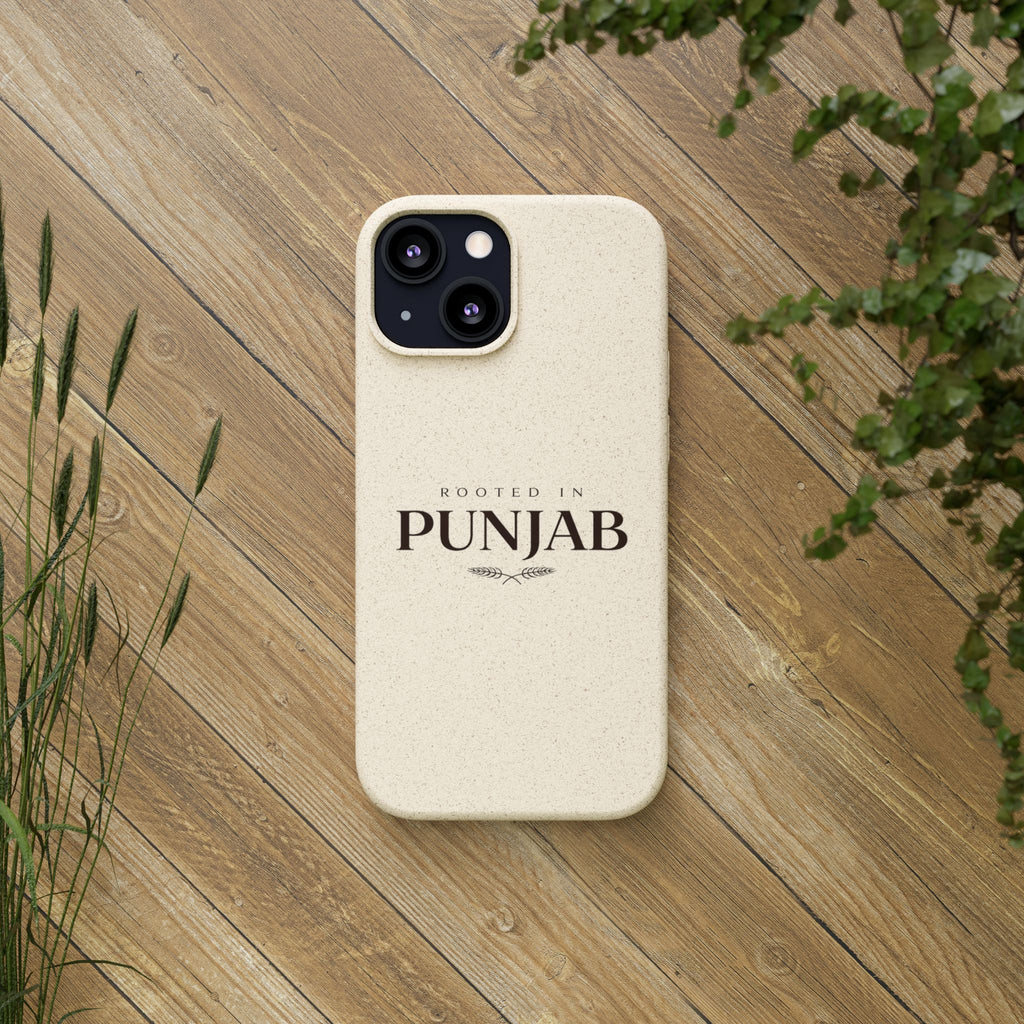 Rooted In Punjab Biodegradable Phone Case