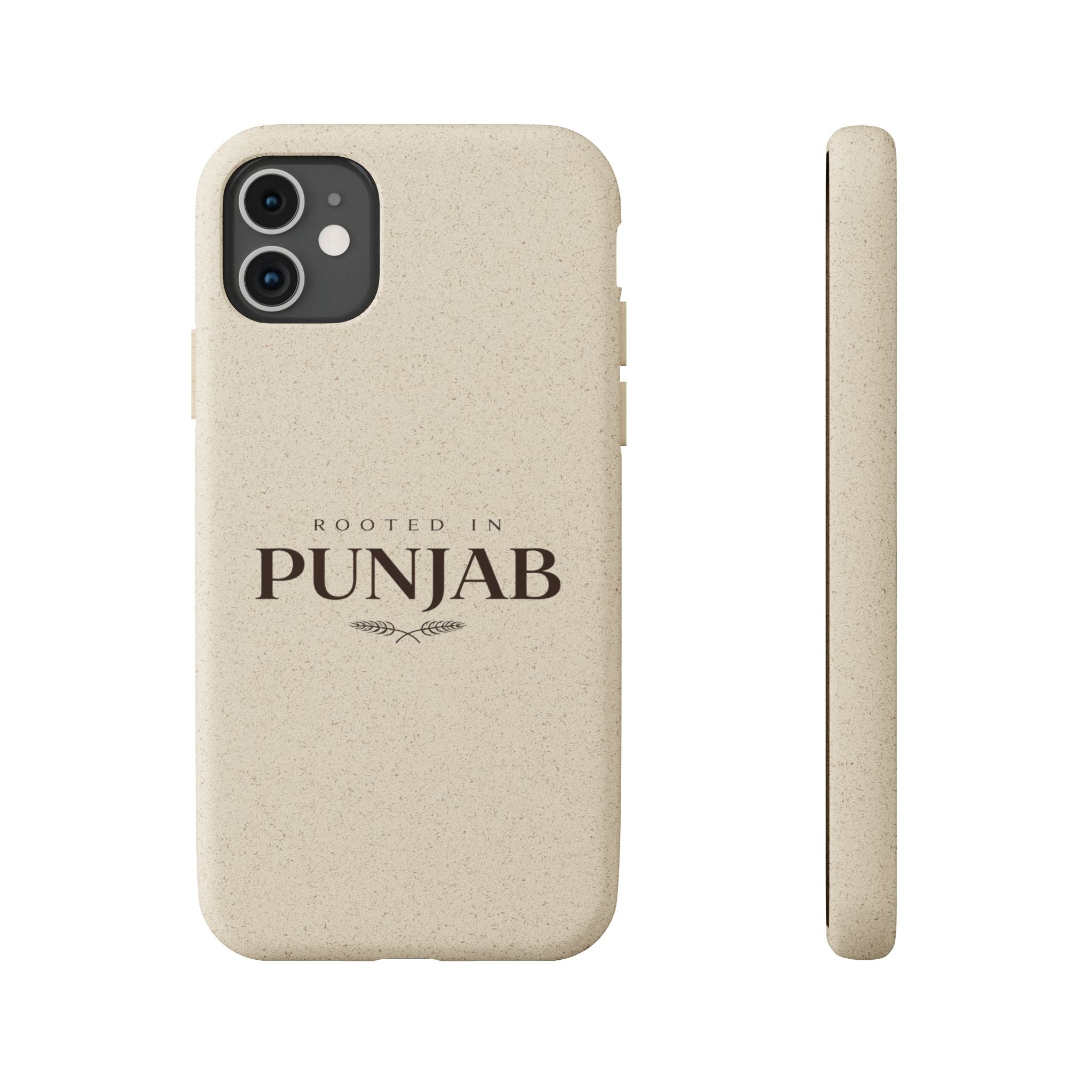 Rooted In Punjab Biodegradable Phone Case