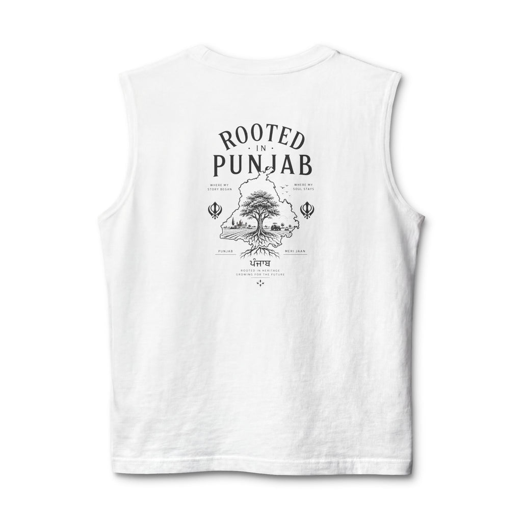 Mens "Rooted in Punjab" Tank
