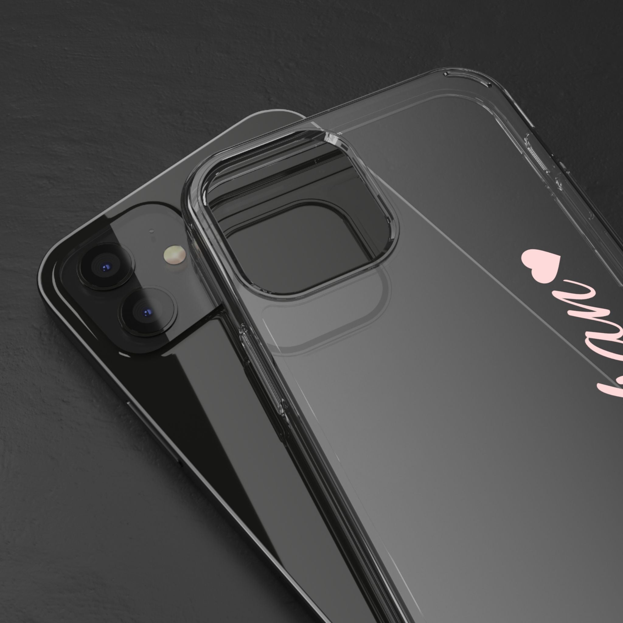 Punjaban clear phone case