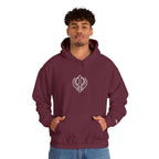 Embroidered Khanda unisex Hoodie