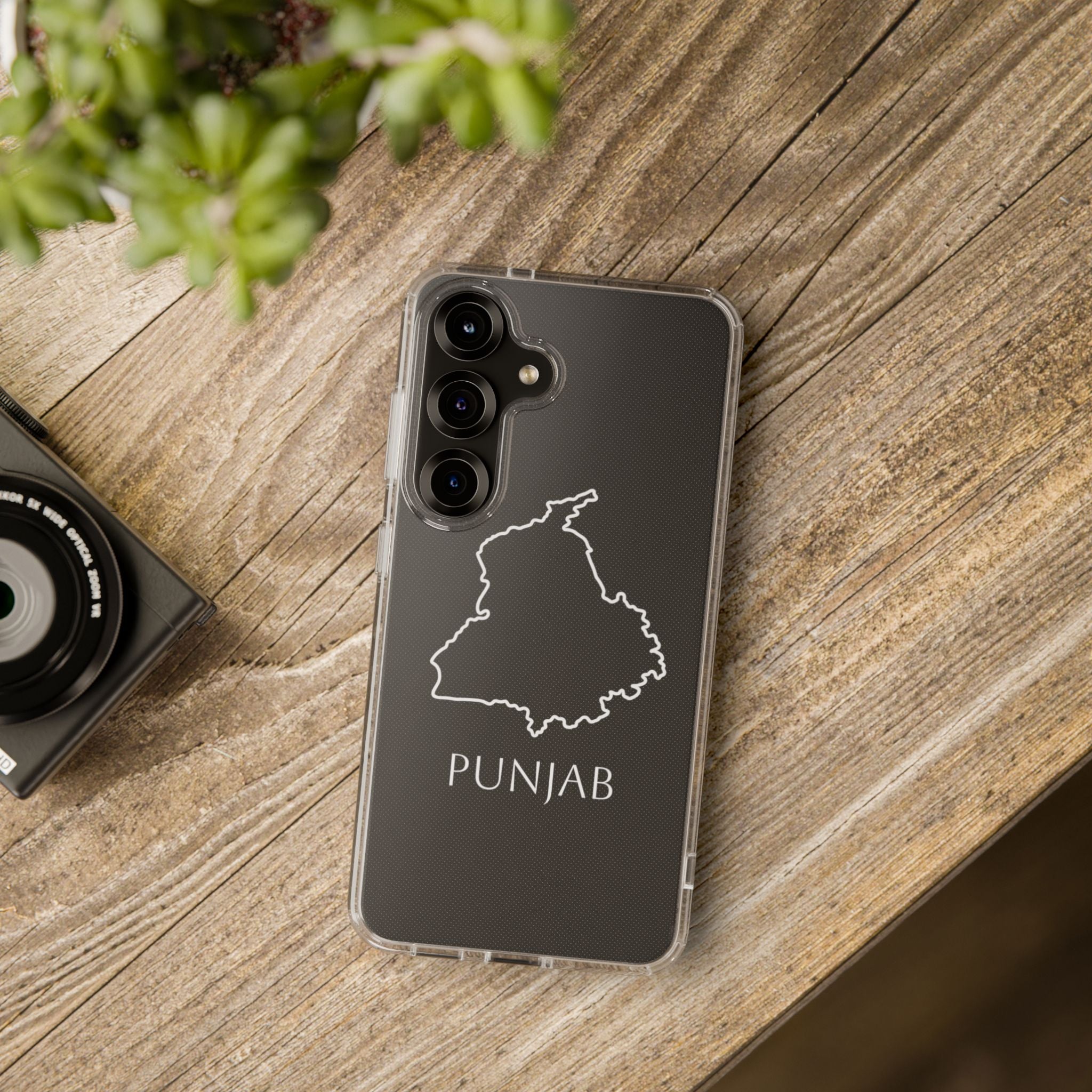Punjab Clear Impact-Resistant Phone Case