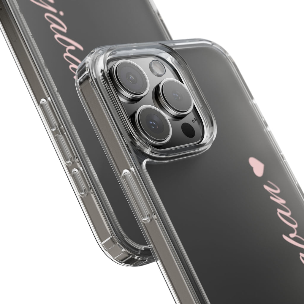 Punjaban clear phone case