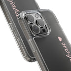 Punjaban clear phone case