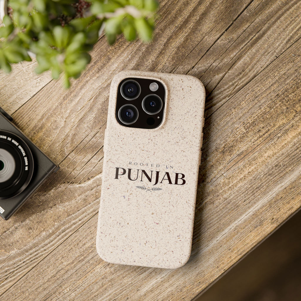 Rooted In Punjab Biodegradable Phone Case