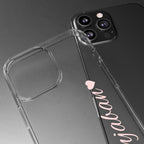 Punjaban clear phone case