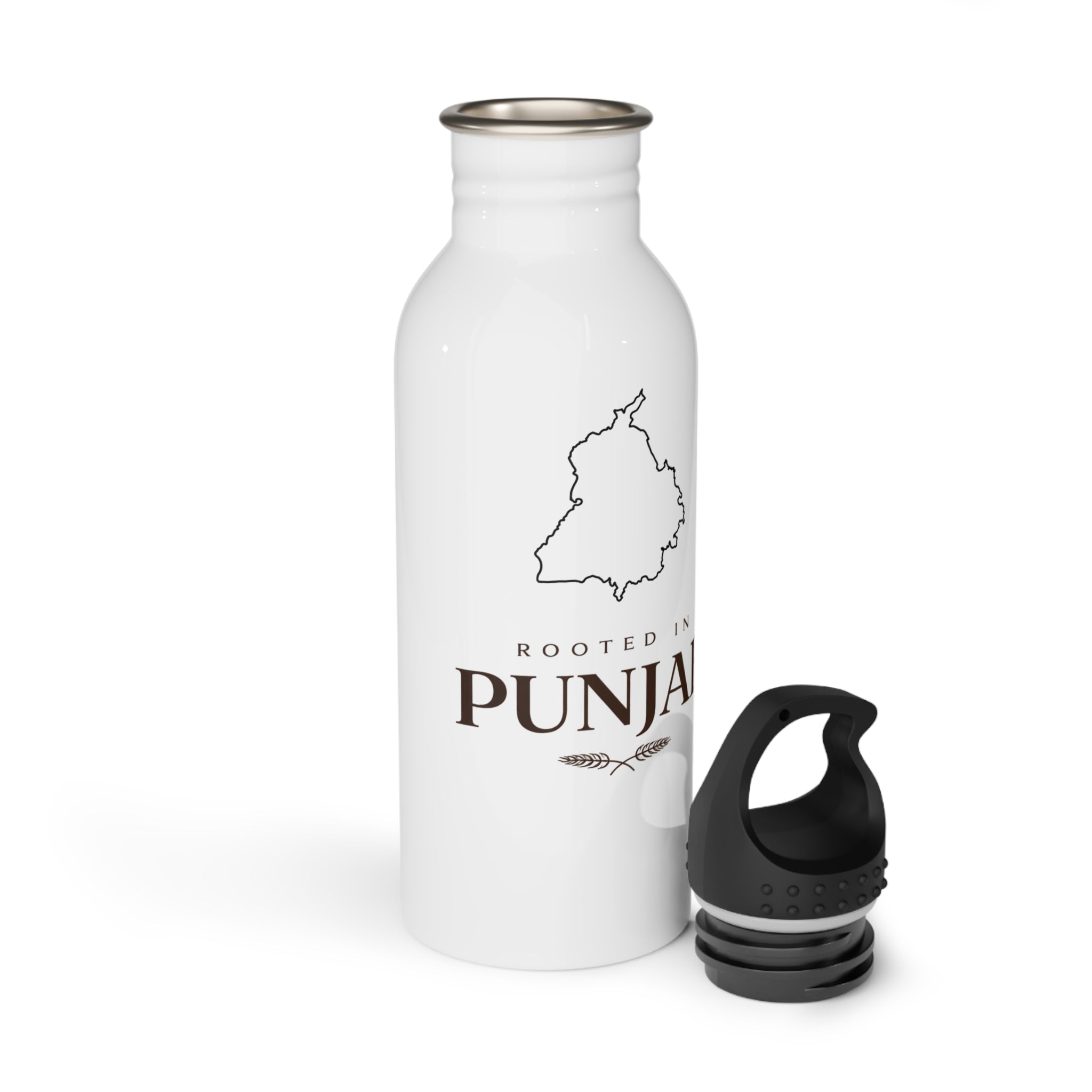 "Rooted in Punjab" Stainless steal bottle