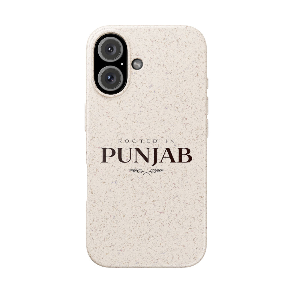 Rooted In Punjab Biodegradable Phone Case