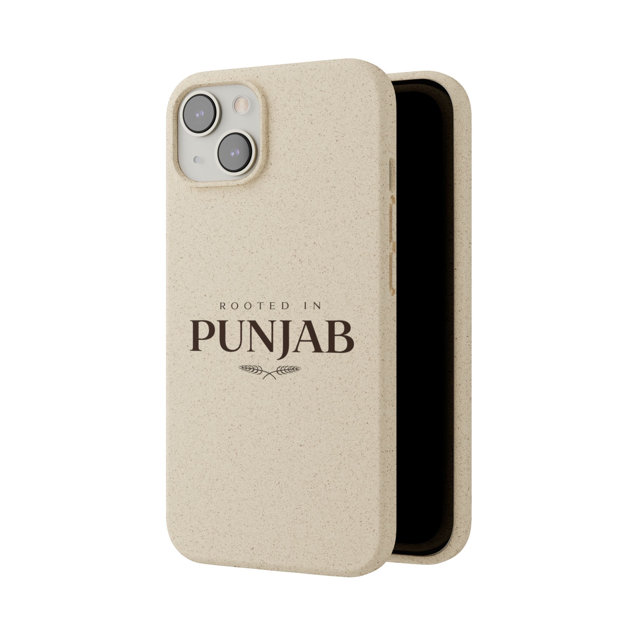 Rooted In Punjab Biodegradable Phone Case