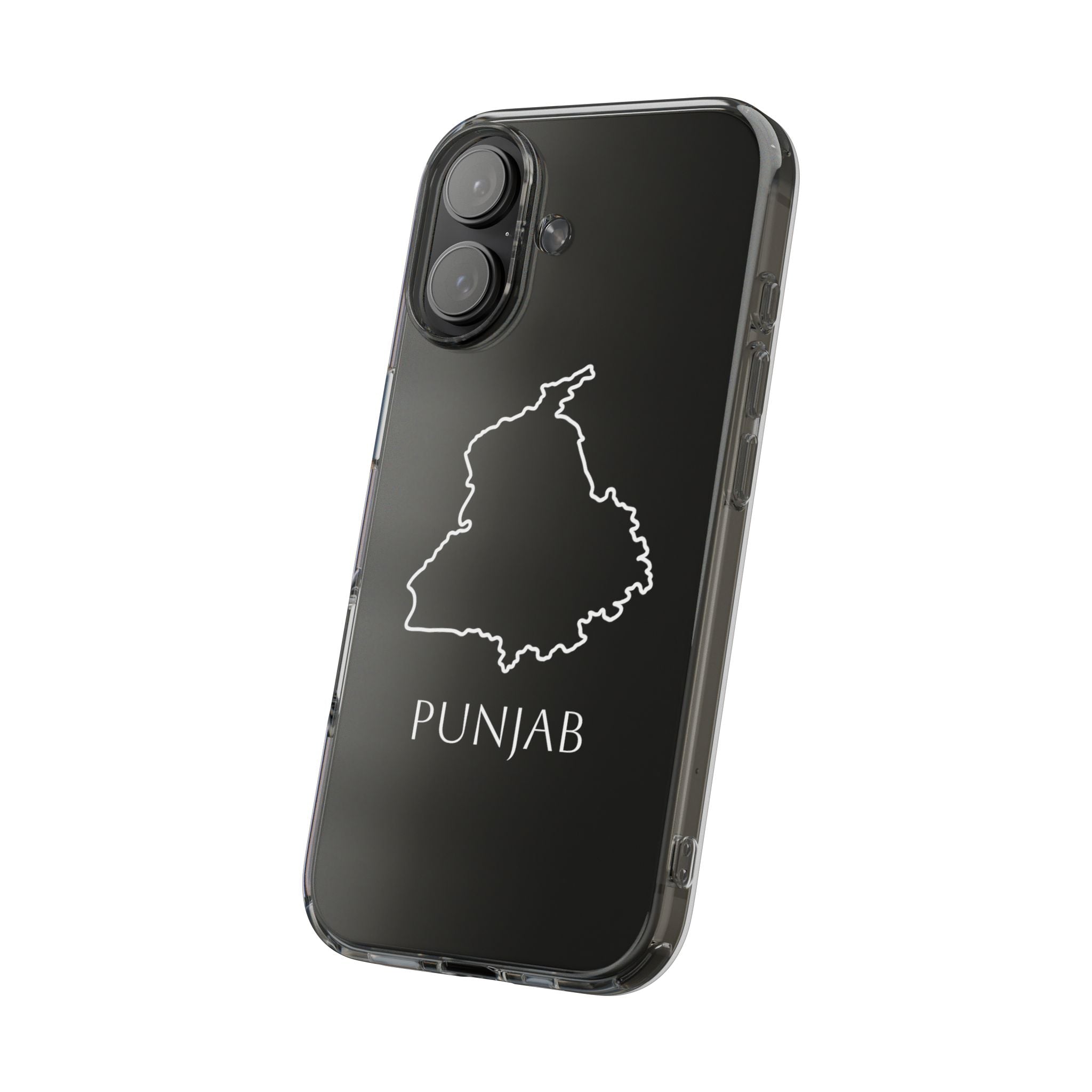 Punjab Clear Impact-Resistant Phone Case