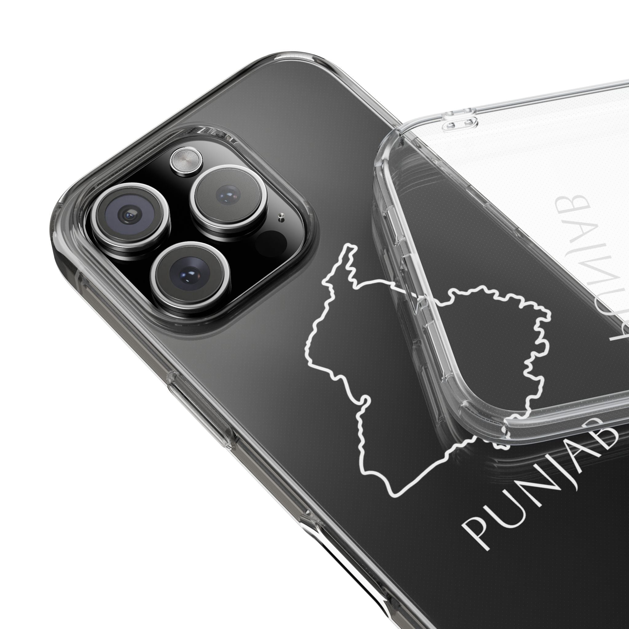 Punjab Clear Impact-Resistant Phone Case