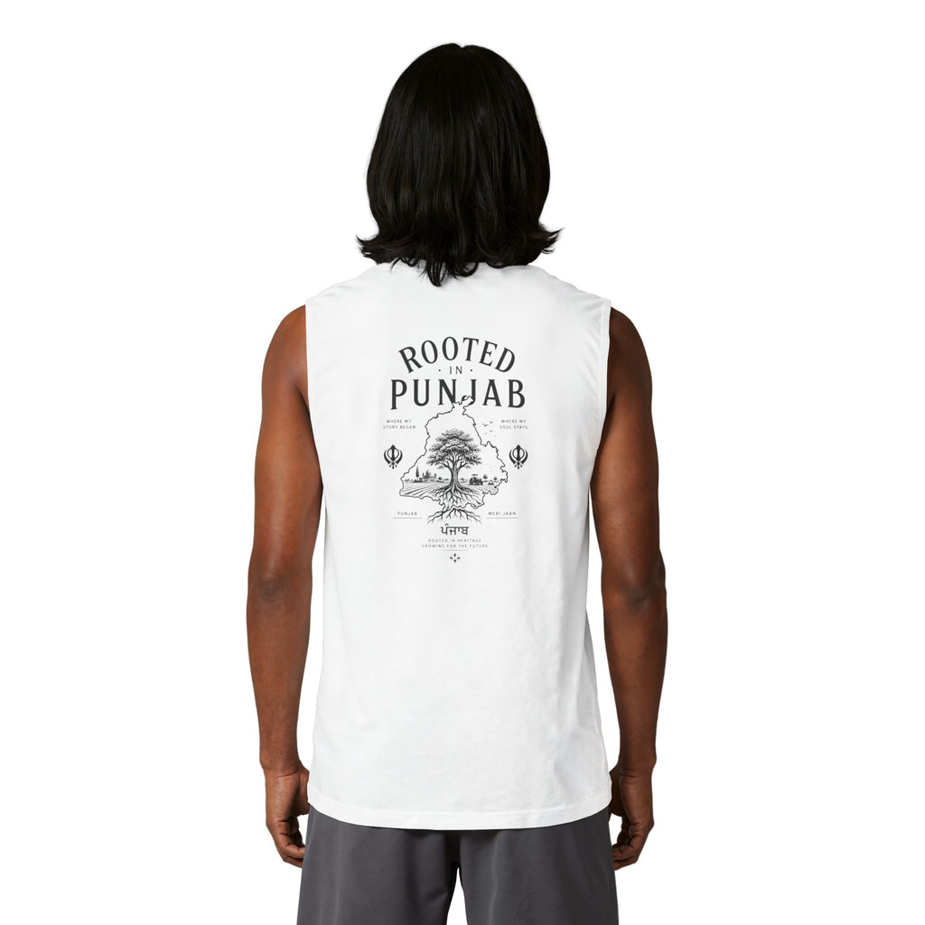 Mens "Rooted in Punjab" Tank