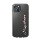 Punjaban clear phone case