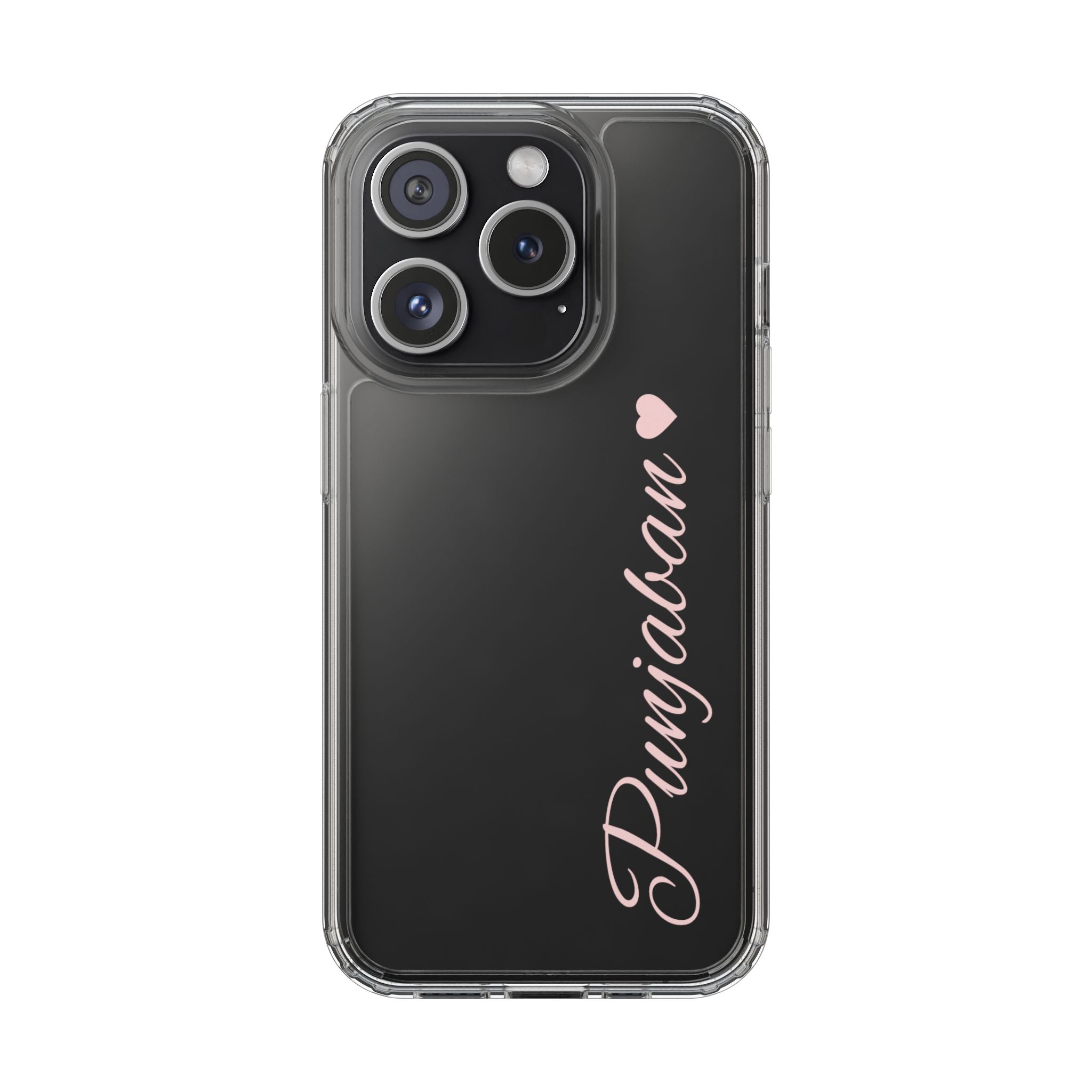 Punjaban clear phone case