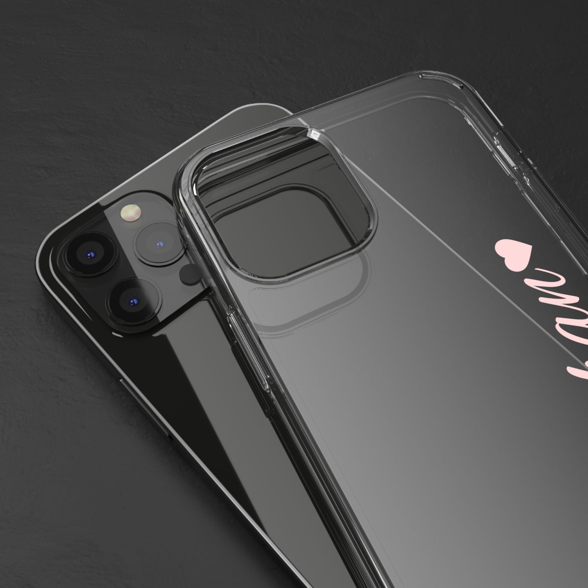 Punjaban clear phone case