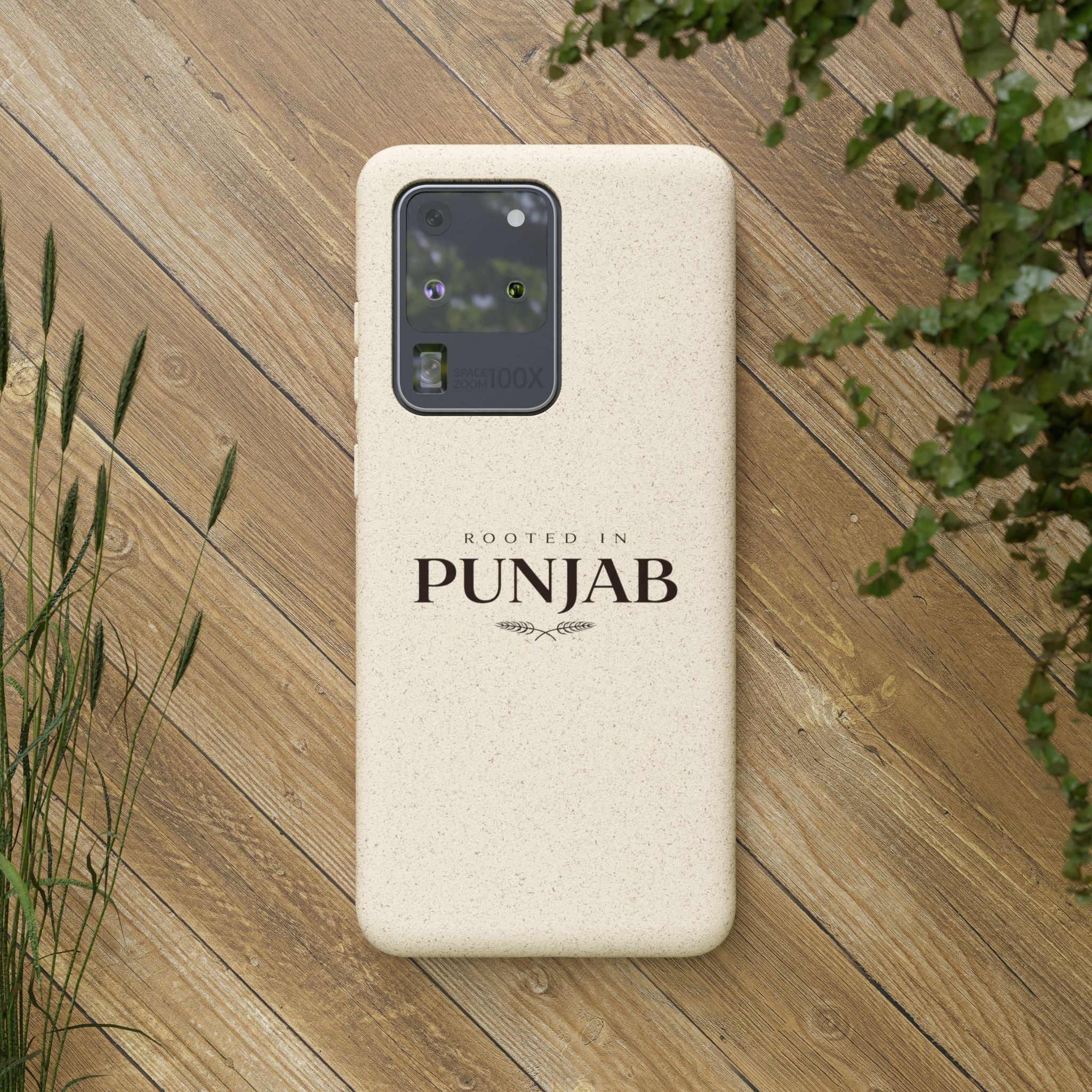 Rooted In Punjab Biodegradable Phone Case