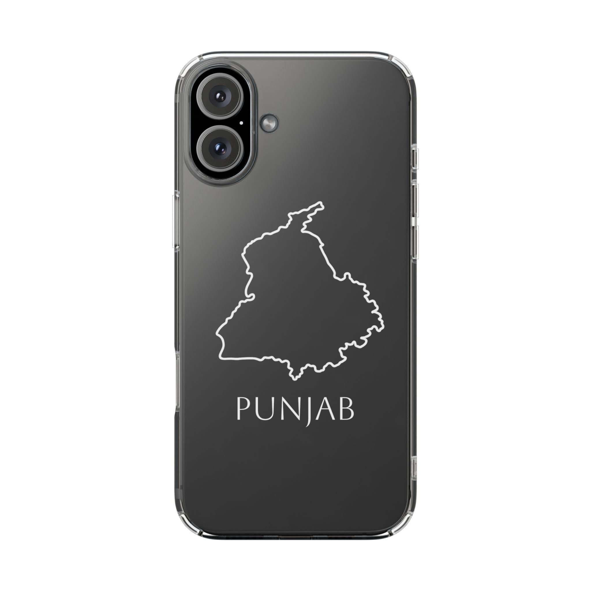 Punjab Clear Impact-Resistant Phone Case