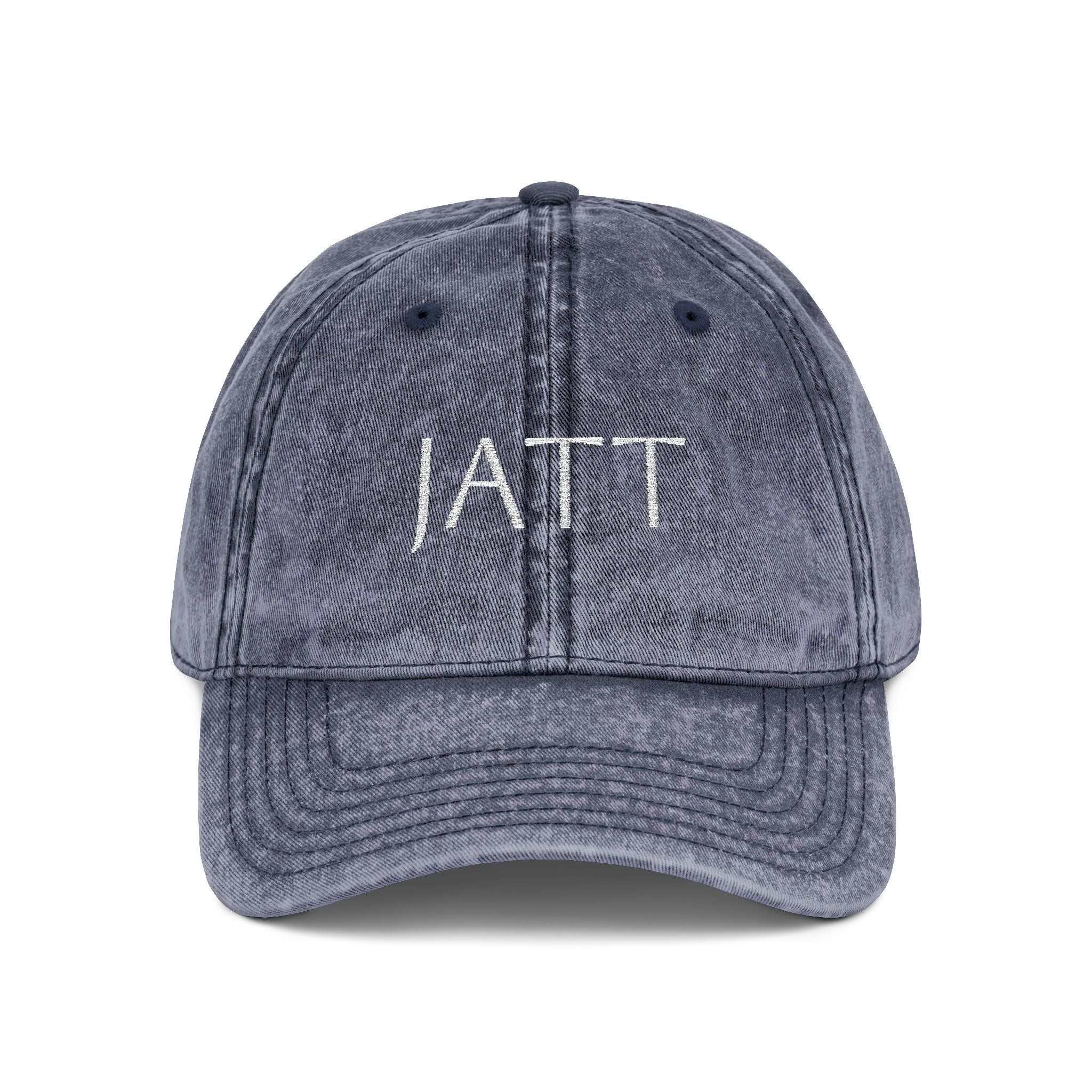 Embroidered "JATT" Cap