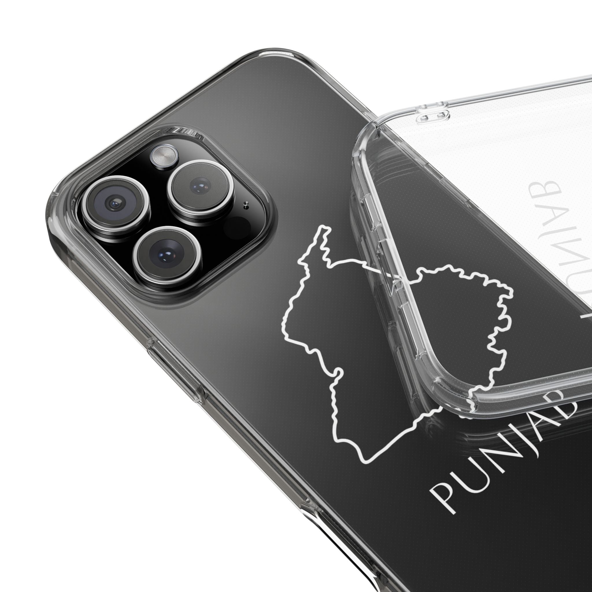 Punjab Clear Impact-Resistant Phone Case