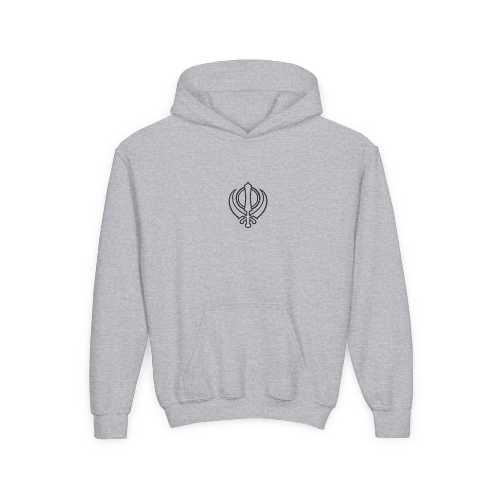 Embroidered Junior Khanda Hoodie
