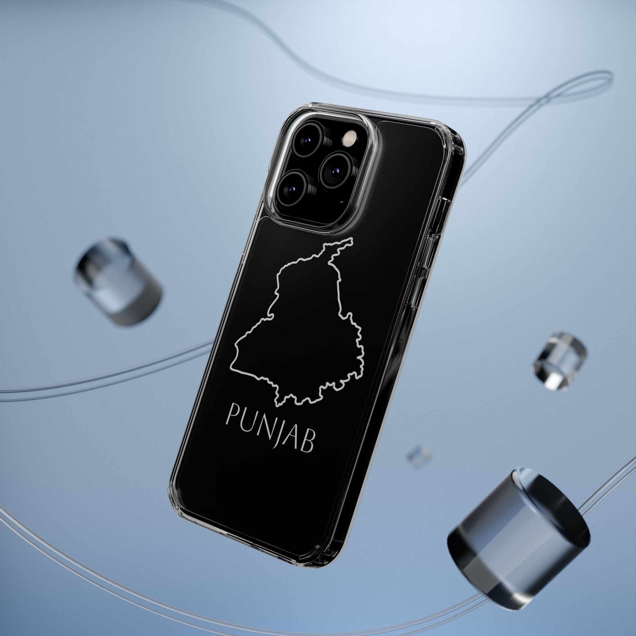 Punjab Clear Impact-Resistant Phone Case