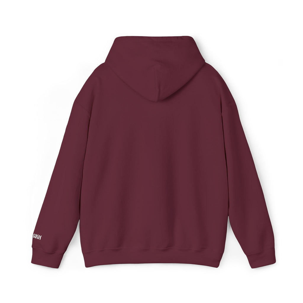 Embroidered Khanda unisex Hoodie