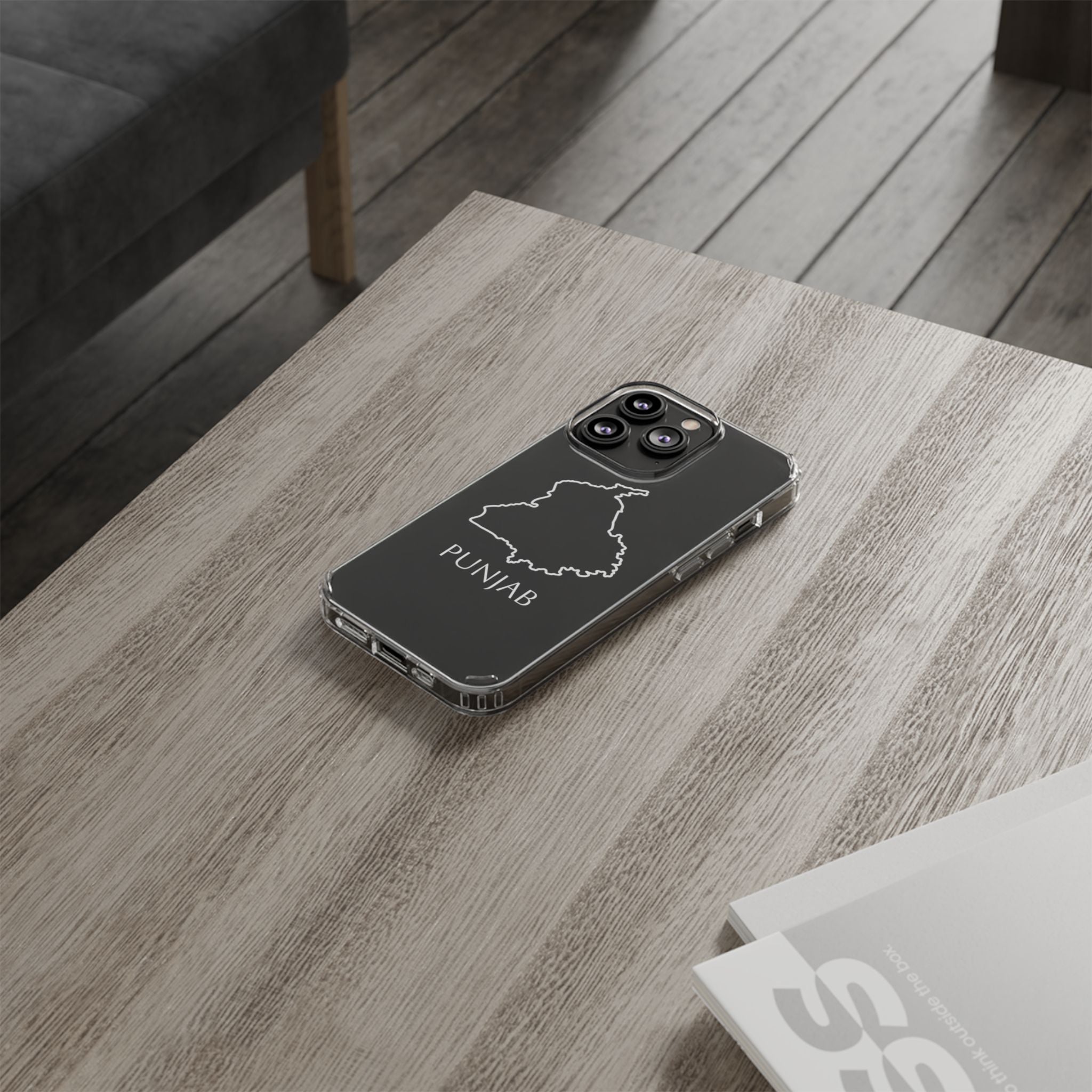 Punjab Clear Impact-Resistant Phone Case