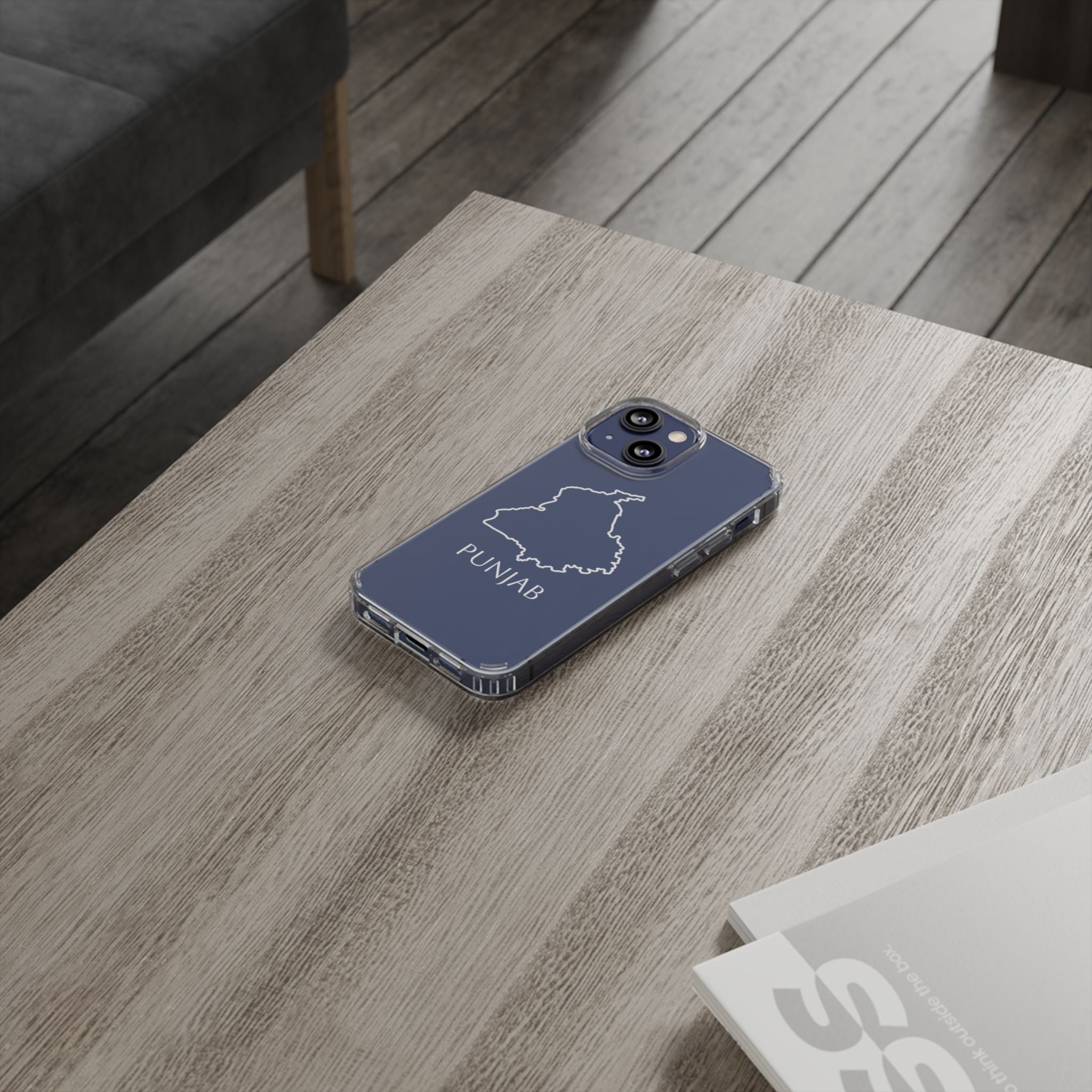Punjab Clear Impact-Resistant Phone Case