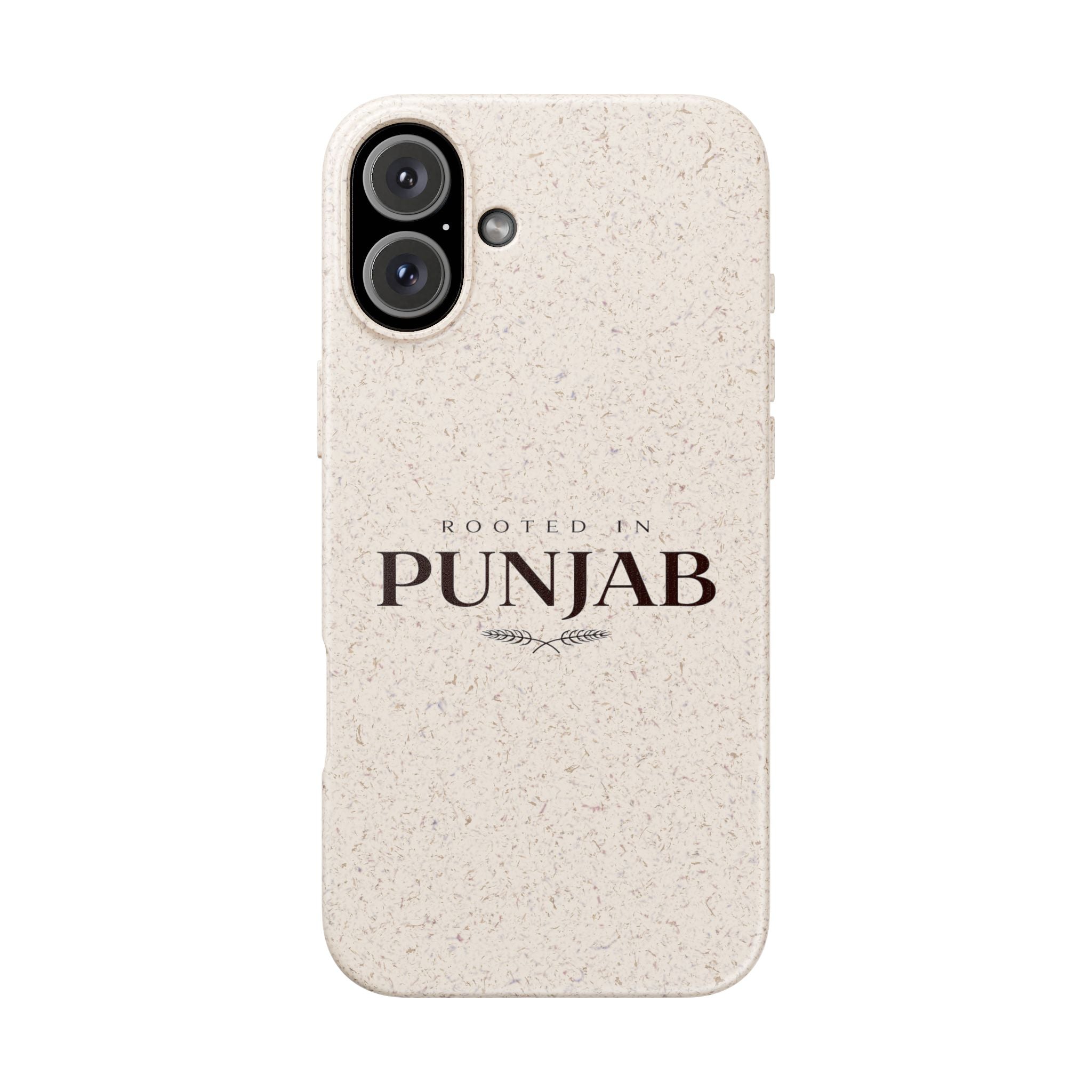 Rooted In Punjab Biodegradable Phone Case