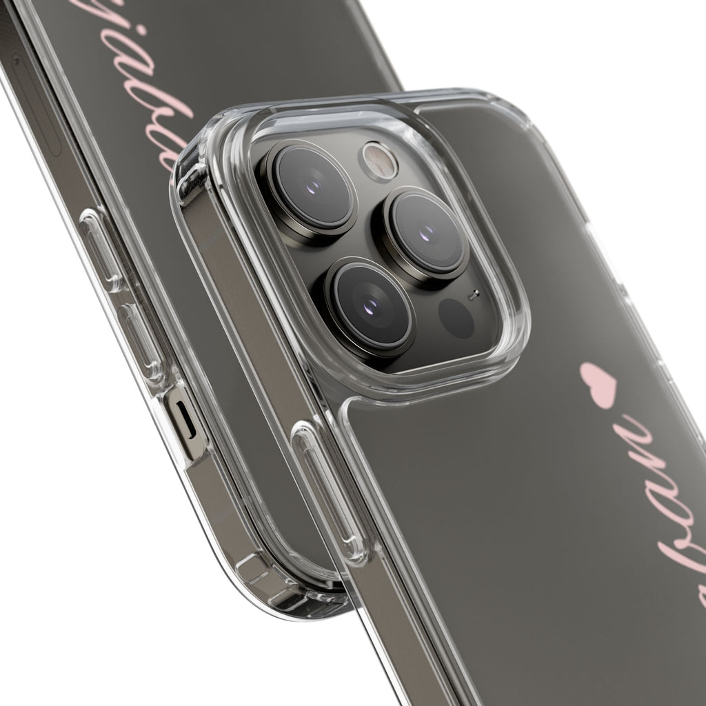 Punjaban clear phone case