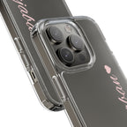 Punjaban clear phone case