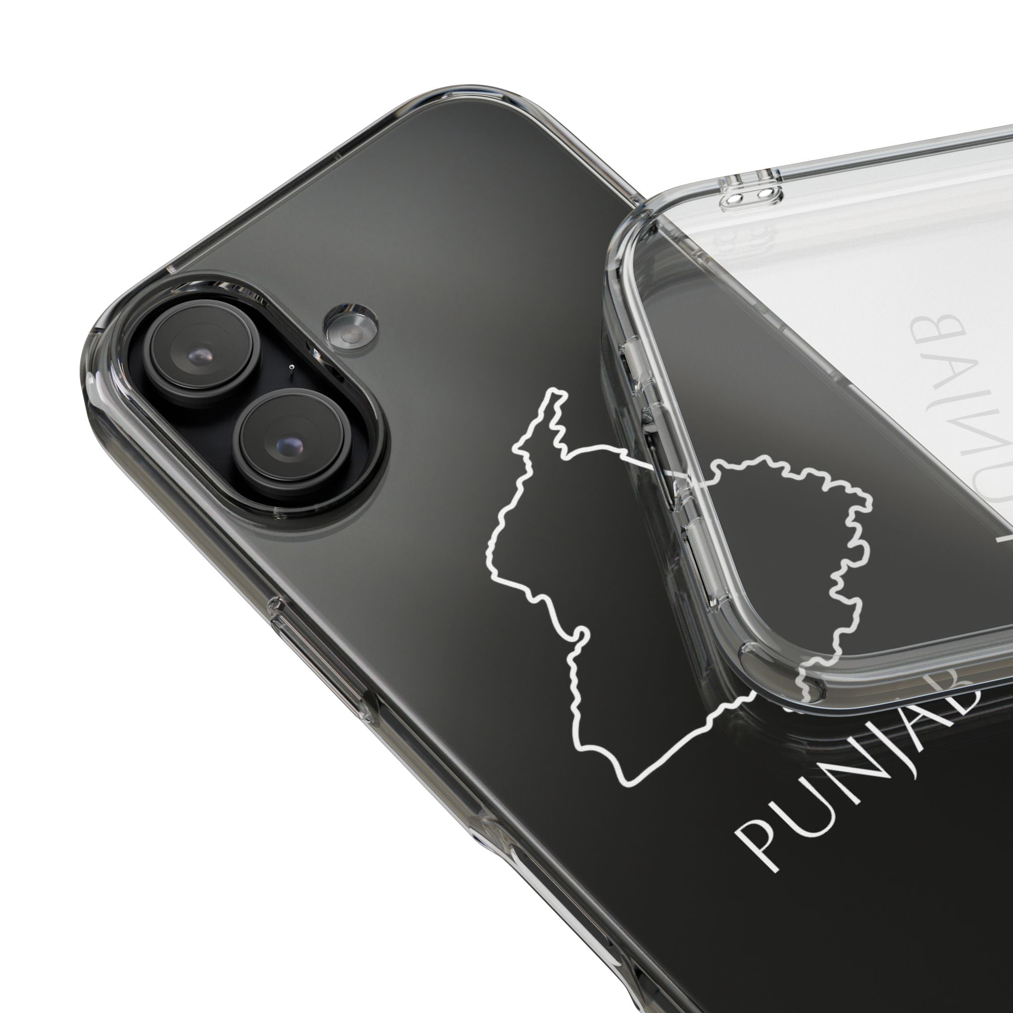 Punjab Clear Impact-Resistant Phone Case
