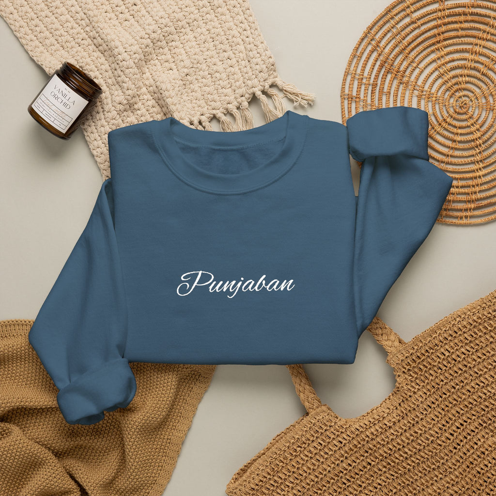 Embroidered Punjaban Sweatshirt