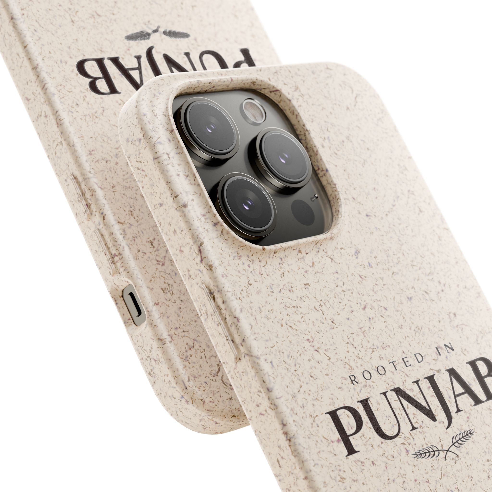 Rooted In Punjab Biodegradable Phone Case