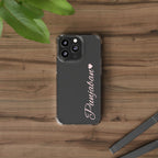 Punjaban clear phone case