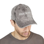 Embroidered "Singh is King" Cap