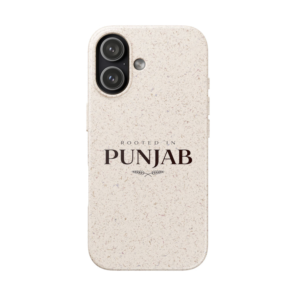 Rooted In Punjab Biodegradable Phone Case