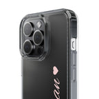 Punjaban clear phone case