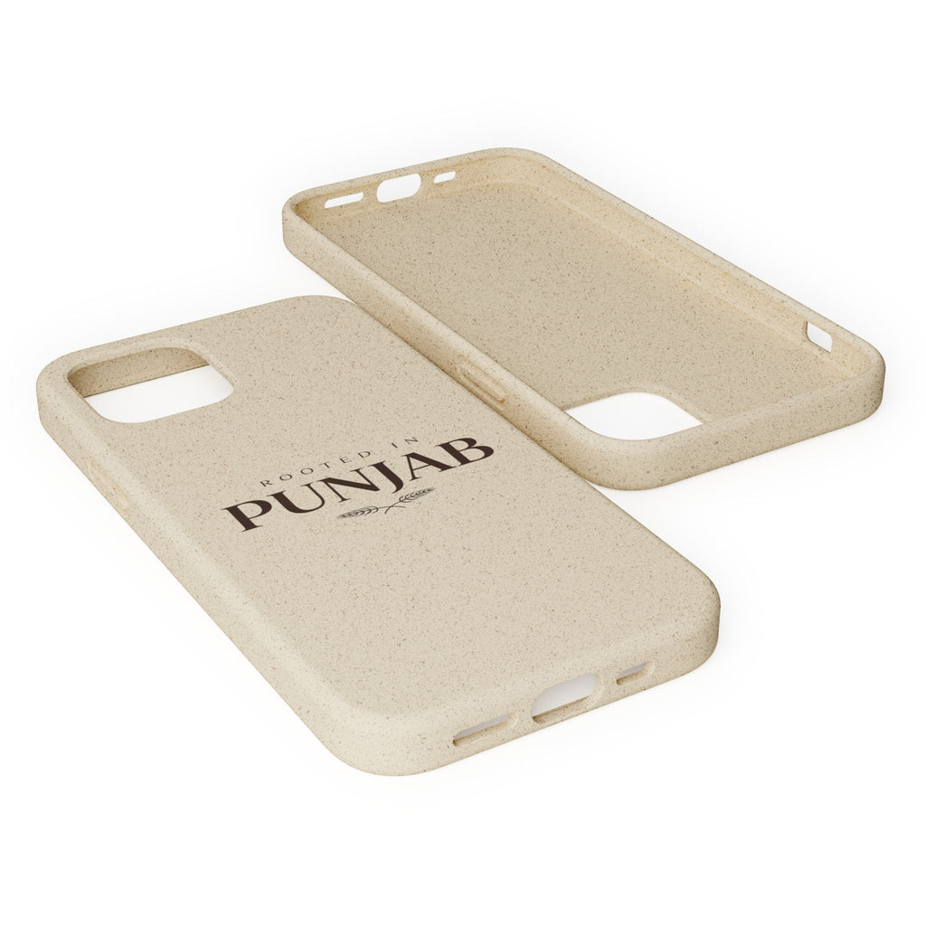 Rooted In Punjab Biodegradable Phone Case