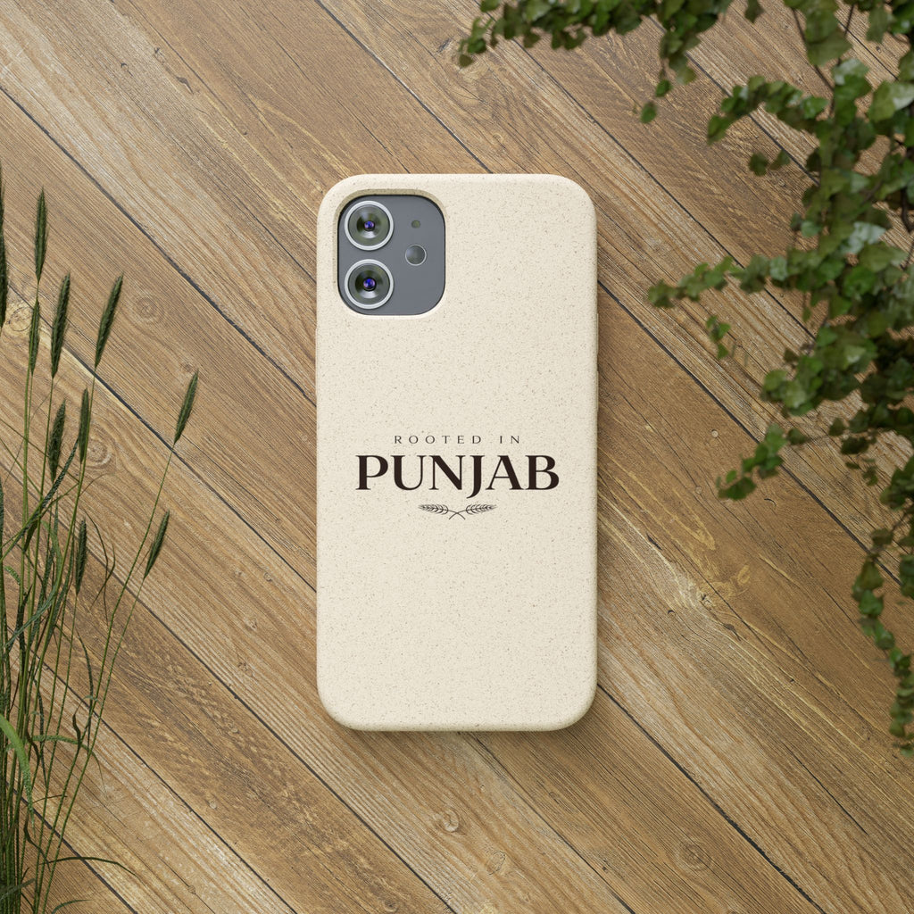 Rooted In Punjab Biodegradable Phone Case
