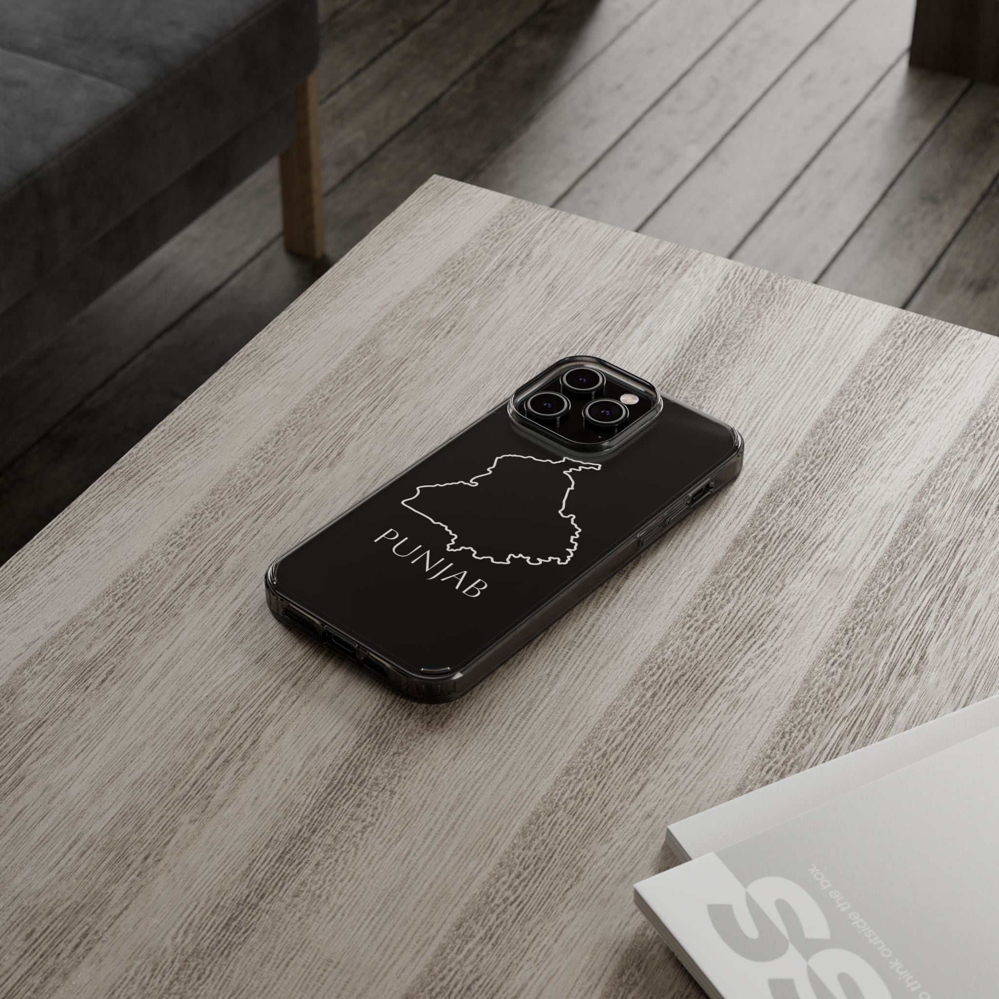 Punjab Clear Impact-Resistant Phone Case