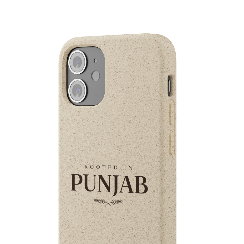 Rooted In Punjab Biodegradable Phone Case
