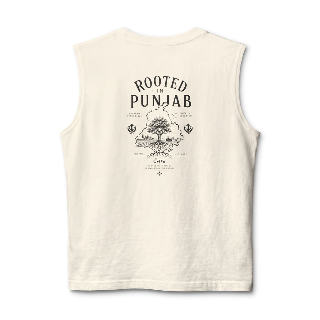 Mens "Rooted in Punjab" Tank