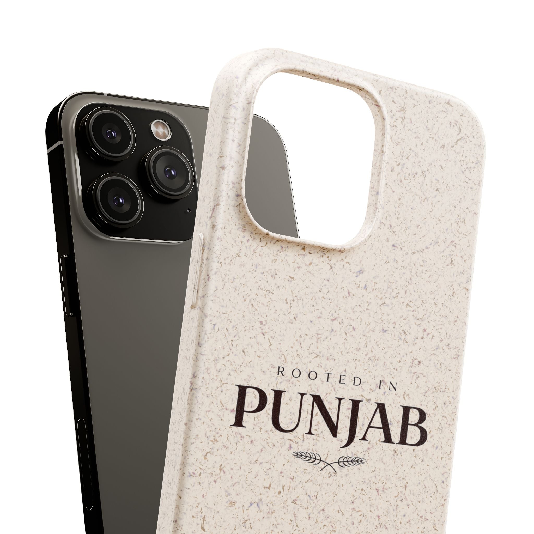 Rooted In Punjab Biodegradable Phone Case